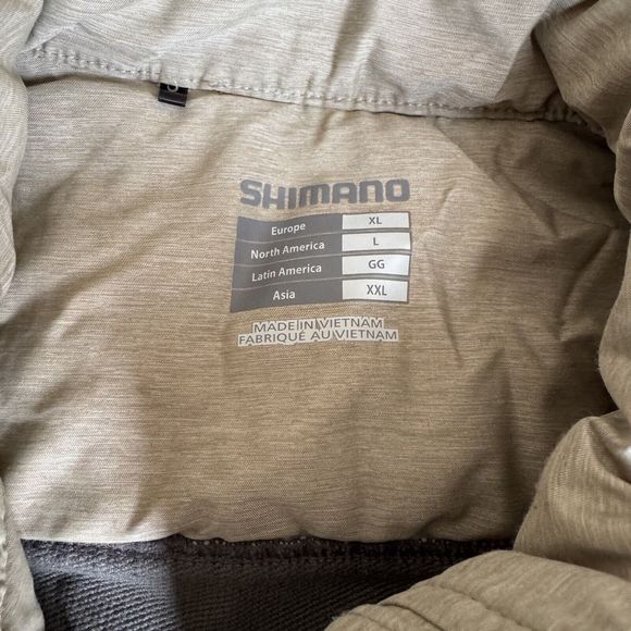 Shimano Mens Gray Transit Full Zip Vest‎ Size L - Picture 3 of 6